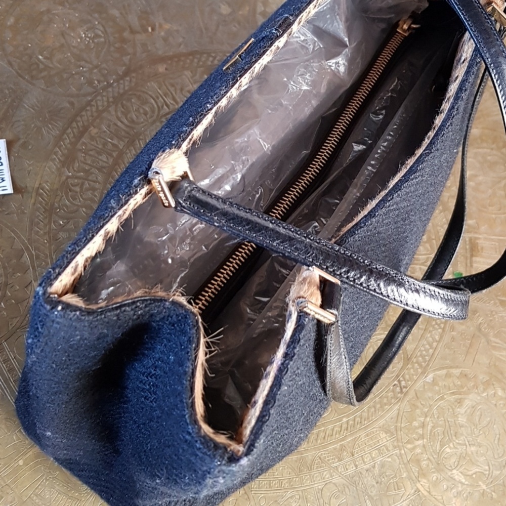 vintage Kate Spade calf hair black Quinn bag - Picture 6 of 6